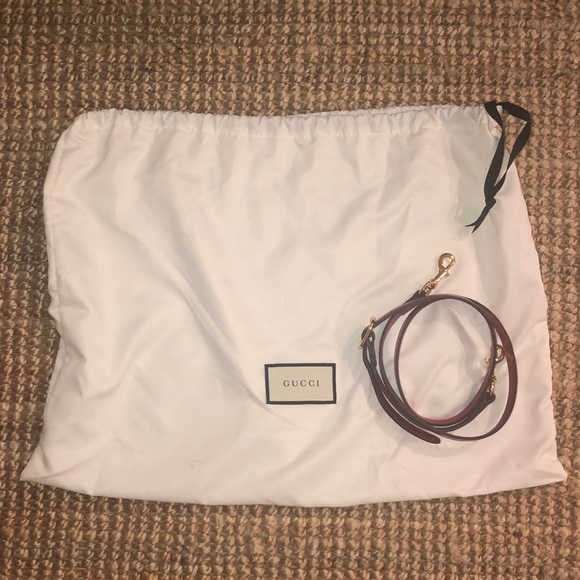 SOLD! NEW! Gucci Signature Leather Tote - Picture 6 of 7